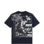 Boredom Kills graphic-print distressed T-shirt