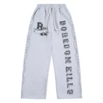 Boredom Kills 'BK University' Sweatpants (Gray)