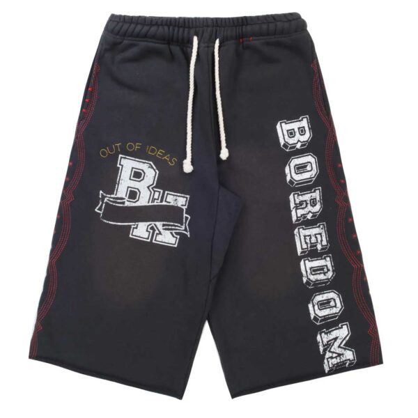 Boredom Kills Collegiate Sweatshorts Vintage Black – Restock AR