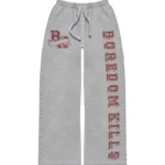 Boredom Kills Collegiate Sweats Grey/Red