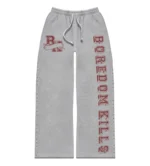 Boredom Kills Collegiate Sweats Grey/Red
