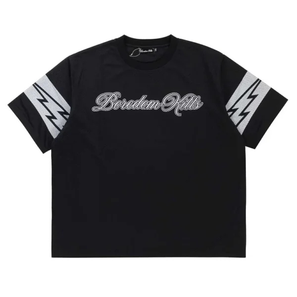 Boredom Kills Mesh Jersey Black