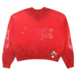 Boredom Kills Signature Crewneck Red