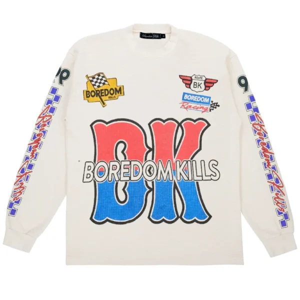 Boredom Kills Thermal L/S Cream