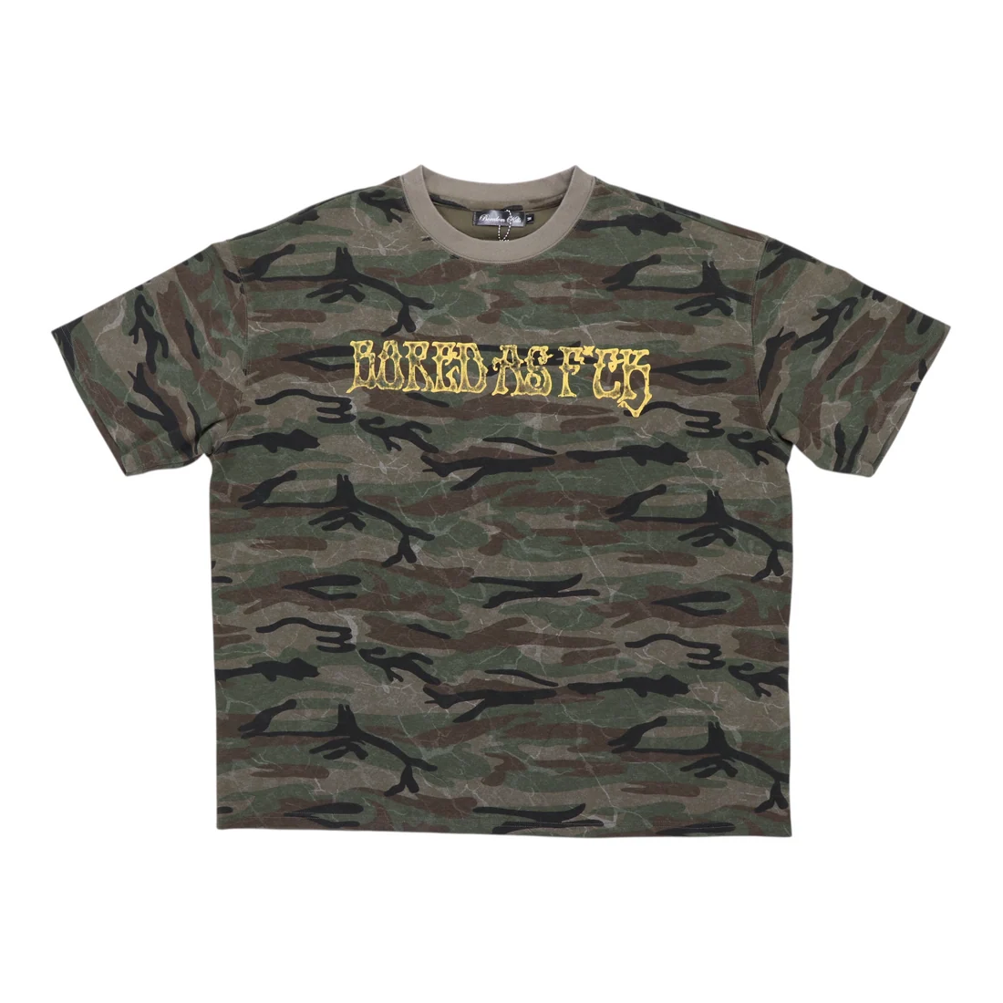 IMG_0653 Boredom Kills Bored As Fuck Camo Tee