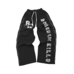 Boredom Kills | Collegiate Sweats - Black | Sweatpants