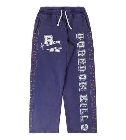 Boredom Kills Collegiate Sweatpants Navy – Restock AR