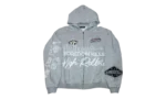 Boredom Kills High Rollers Grey Hoodie