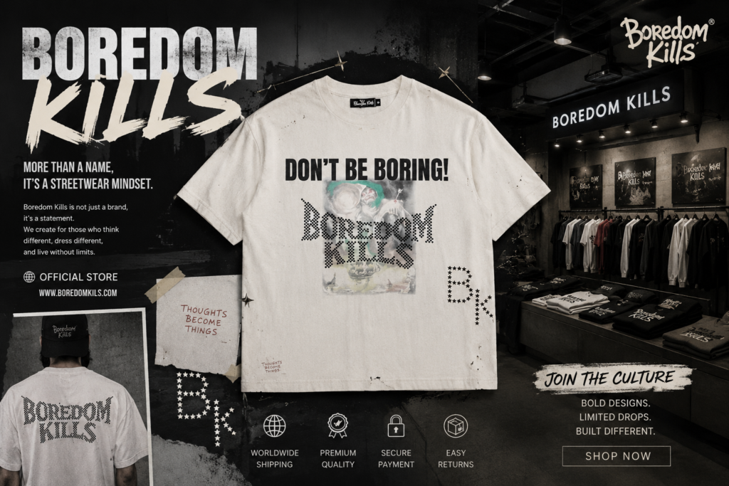 Boredom Kills: More Than a Name, It’s a Streetwear Mindset