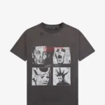 Boredom Kills Scream studded T-shirt