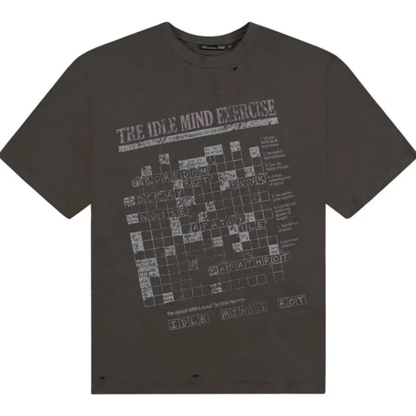 Boredom Kills 'Scramble' Tee (Gray)