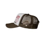 Boredom Kills Trucker MTAF Hat-Brown/White - Image 2