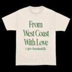 Boredom Kills From West Coast With Love Tee