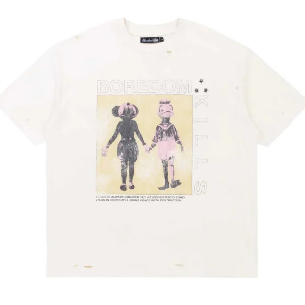 Boredom Kills 'Donald' Tee (White)