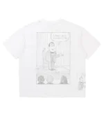 Boredom Kills Comedy Tee White - Image 2