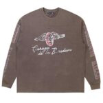 Boredom Kills Garage De La Boredom L/S Tee Vintage Grey
