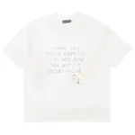 Boredom Kills Happy in Real Life Tee White
