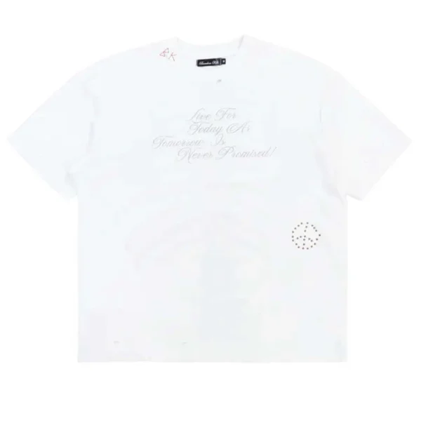 Boredom Kills Tomorrow Tee White