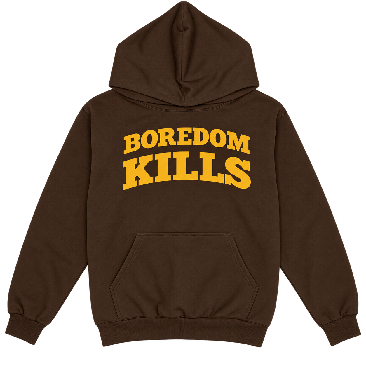 ChatGPT Image Oct 5, 2026, 02_06_17 PM Boredom Kills Varsity Hoodie – Brown