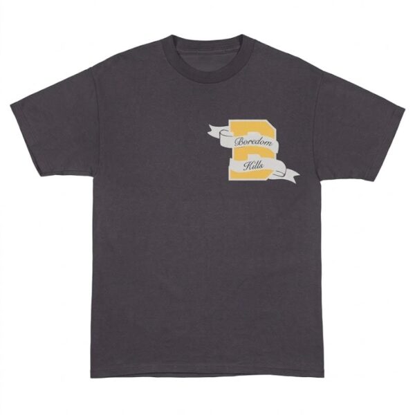 Boredom Kills Graphic Tee – Black