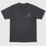 Boredom Kills Birds Eye View Eagle Tee-Black