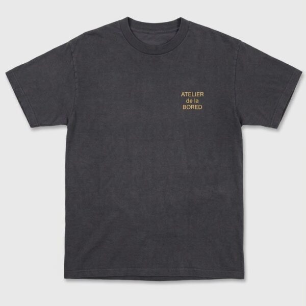 Boredom Kills Birds Eye View Eagle Tee-Black