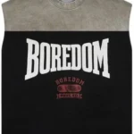 Boredom Kills Boxer Cut Off Black Grey